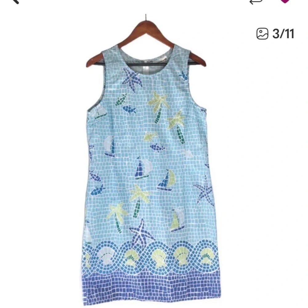 Weekend Clothesline -cute summer dress with matching jacket VTG 2 piece set